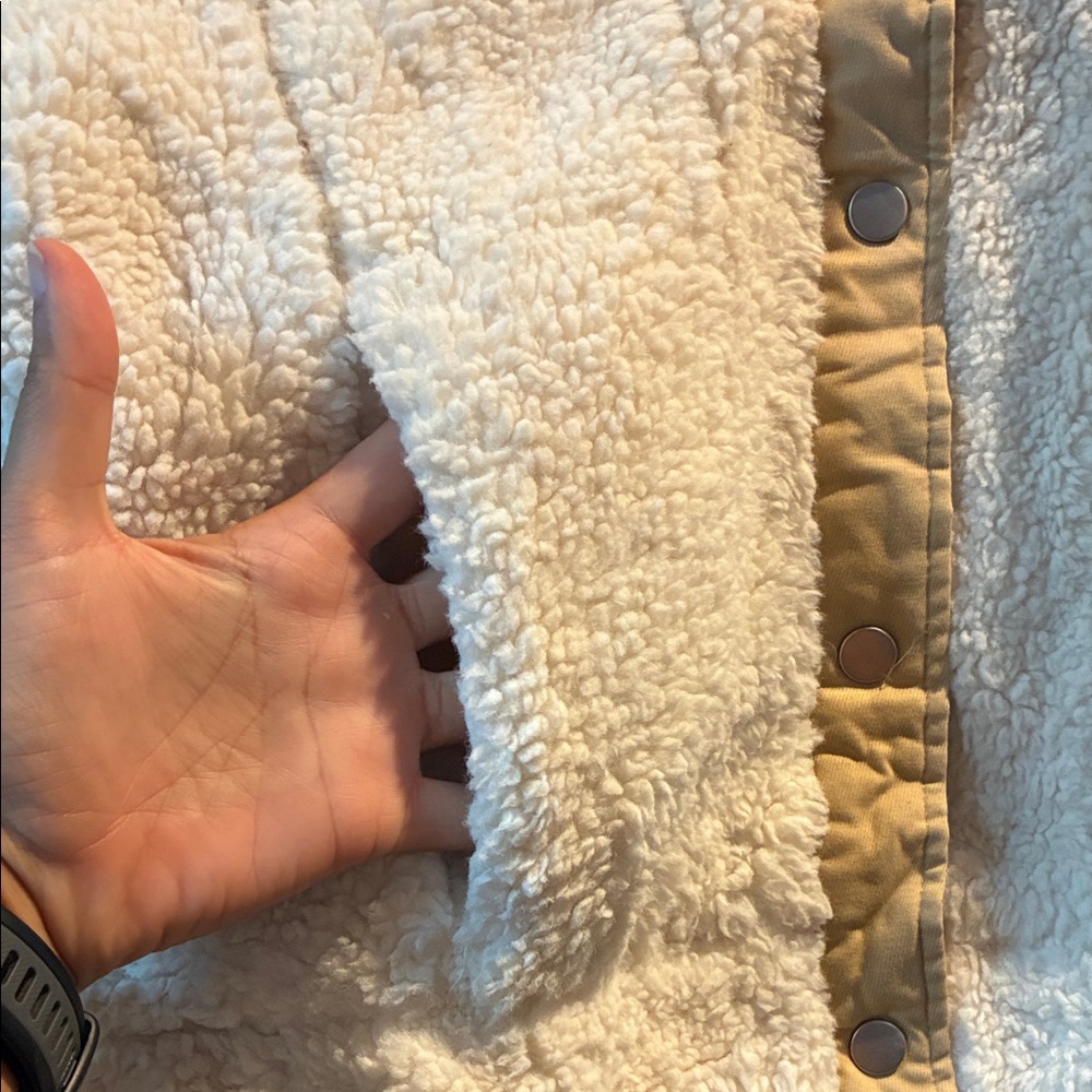 Universal Thread Off-White Teddy Jacket - Picture 2 of 10